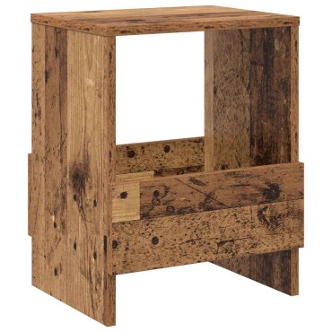 vidaXL Ράφι Περιοδικών 2 τεμ. Παλιό ξύλο 35x30x45cm