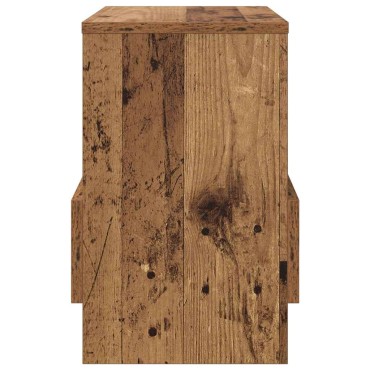 vidaXL Ράφι Περιοδικών 2 τεμ. Παλιό ξύλο 35x30x45cm
