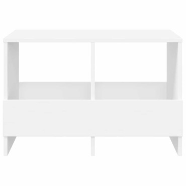 vidaXL Ράφι Περιοδικών Λευκό 68,5x30x45cm 1 τεμ.