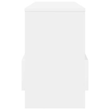 vidaXL Ράφι Περιοδικών Λευκό 68,5x30x45cm 1 τεμ.