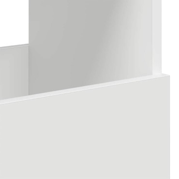 vidaXL Ράφι Περιοδικών Λευκό 68,5x30x45cm 1 τεμ.