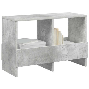 vidaXL Ράφι Περιοδικών Σκυρόδεμα Γκρι 68,5x30x45cm 1 τεμ.