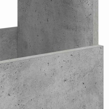 vidaXL Ράφι Περιοδικών Σκυρόδεμα Γκρι 68,5x30x45cm 1 τεμ.