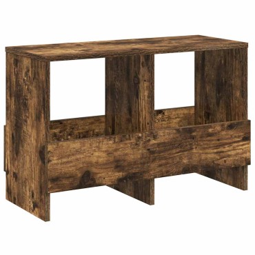 vidaXL Ράφι Περιοδικών Καπνιστό Δρύς 68,5x30x45cm 1 τεμ.