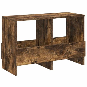 vidaXL Ράφι Περιοδικών Καπνιστό Δρύς 68,5x30x45cm 1 τεμ.