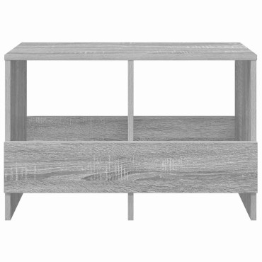 vidaXL Ράφι Περιοδικών Γκρίζο Σονομα 68,5x30x45cm 1 τεμ.