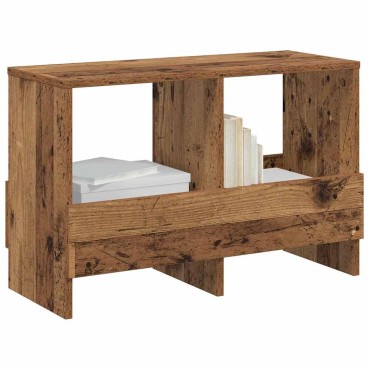 vidaXL Ράφι Περιοδικών Παλιό ξύλο 68,5x30x45cm 1 τεμ.