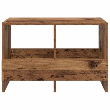vidaXL Ράφι Περιοδικών Παλιό ξύλο 68,5x30x45cm 1 τεμ.