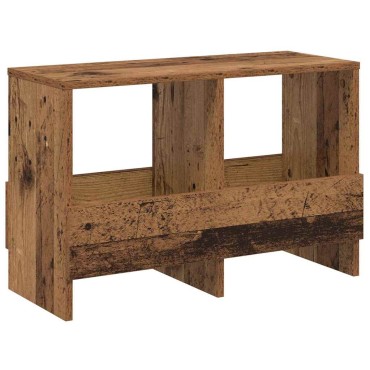 vidaXL Ράφι Περιοδικών Παλιό ξύλο 68,5x30x45cm 1 τεμ.