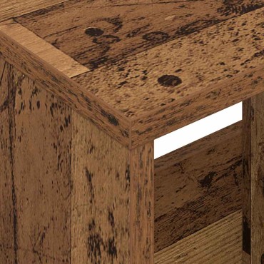vidaXL Ράφι Περιοδικών Παλιό ξύλο 68,5x30x45cm 1 τεμ.