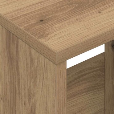 vidaXL Ράφι Περιοδικών Artisan Oak 68,5x30x45cm 1 τεμ.