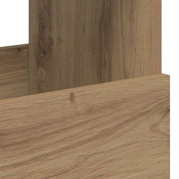 vidaXL Ράφι Περιοδικών Artisan Oak 68,5x30x45cm 1 τεμ.