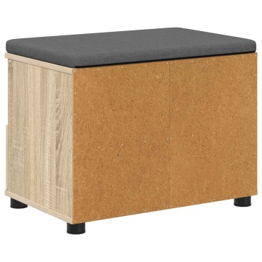vidaXL Παγκάκι Χαλωρίου Δρύς Sonoma 60x38x46 εκ 1 τεμ.