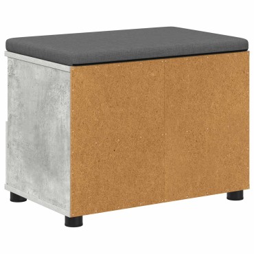vidaXL Παγκάκι Χαλωρίου Σκυρόχρωμο Γκρι 60x38x46 εκ 1 τεμ.
