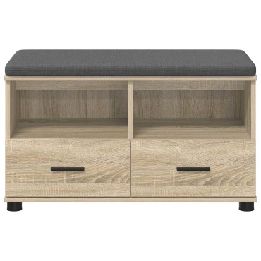 vidaXL Παγκάκι Χαλωρίου Δρύς Sonoma 80x38x46 εκ 1 τεμ.