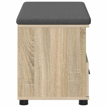 vidaXL Παγκάκι Χαλωρίου Δρύς Sonoma 80x38x46 εκ 1 τεμ.