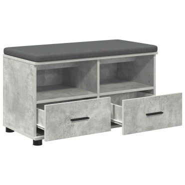 vidaXL Παγκάκι Χαλωρίου Σκυρόχρωμο Γκρι 80x38x46 εκ 1 τεμ.