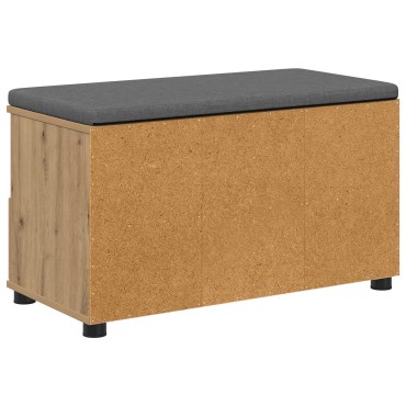vidaXL Παγκάκι Χαλωρίου Τεχνίτικη Δρυς 80x38x46 εκ 1 τεμ.