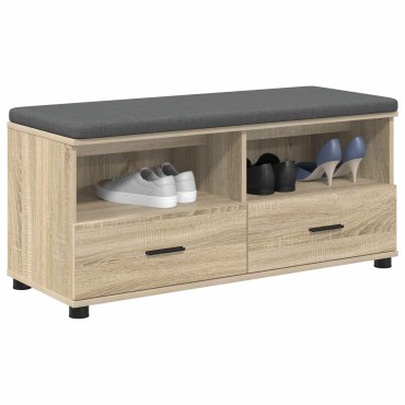 vidaXL Παγκάκι Χαλωρίου Δρύς Sonoma 100x38x46 εκ 1 τεμ.