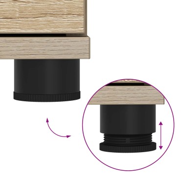vidaXL Παγκάκι Χαλωρίου Δρύς Sonoma 100x38x46 εκ 1 τεμ.