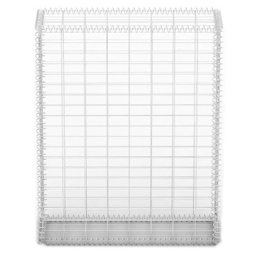 vidaXL Συρματοκιβώτιο 100x80x30cm Γαλβανισμένο Σύρμα με Καπάκια