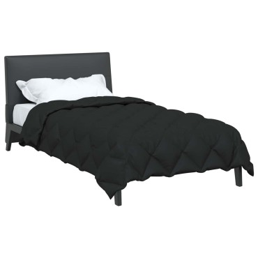 vidaXL Χειμερινό Παπλωματοθήκη 135 x 200 cm 450 gsm Μαύρο