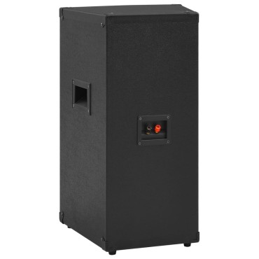 vidaXL Ηχείο Επαγγελματικό Παθητικό Hifi Μαύρο 1000 W 37 x 37 x 64 εκ.