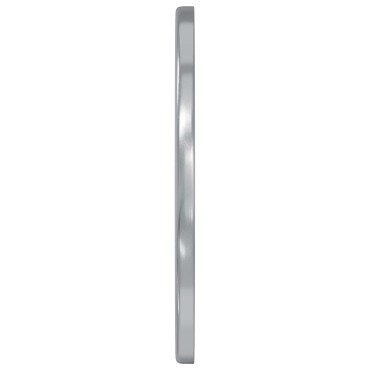 vidaXL Βίδες 2 τμχ. Ασημί 18 x 18 x 1,2 χιλ Σίδερο
