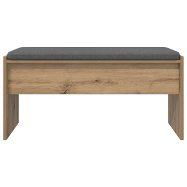 vidaXL Παγκάκι Χαλωρίου Artisan Oak 83x38x40 εκ 1 τεμ.