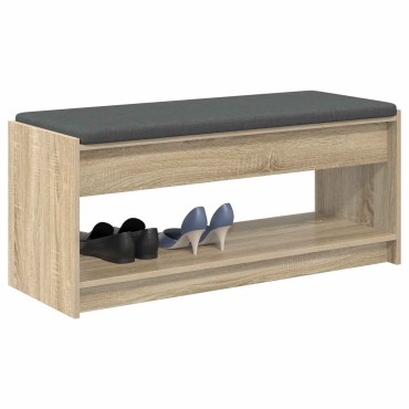 vidaXL Παγκάκι Χαλωρίου Δρύς Sonoma 103x38x45 εκ 1 τεμ.