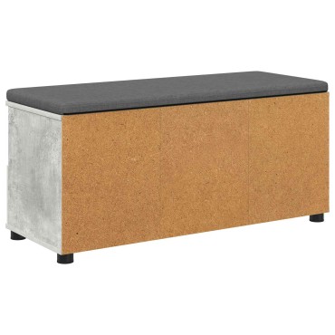 vidaXL Παγκάκι Χαλωρίου Σκυρόχρωμο Γκρι 100x38x46 εκ 1 τεμ.