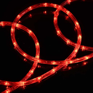 vidaXL Φωτιστικό Συρματόσχοινο με 2400 LED Κόκκινο 100 m PVC