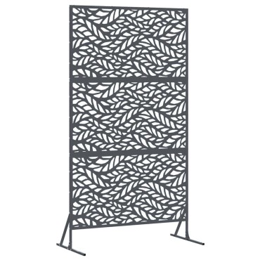 vidaXL Οθόνη Ιδιωτικότητας 100x50x180cm Ατσάλι Ανθρακί