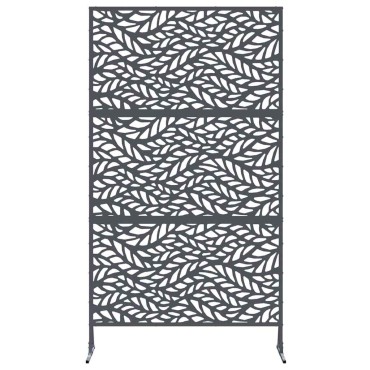 vidaXL Οθόνη Ιδιωτικότητας 100x50x180cm Ατσάλι Ανθρακί