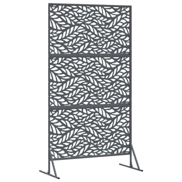 vidaXL Οθόνη Ιδιωτικότητας 100x50x180cm Ατσάλι Ανθρακί