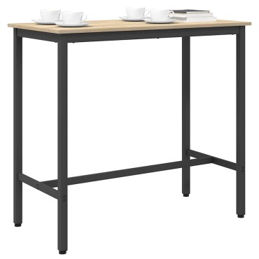 vidaXL τραπέζι Δρύς Sonoma 100x50x90,5 εκ