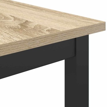 vidaXL τραπέζι Δρύς Sonoma 100x50x90,5 εκ