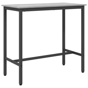 vidaXL τραπέζι Γκρίζο Σονομα 100x50x90,5 εκ