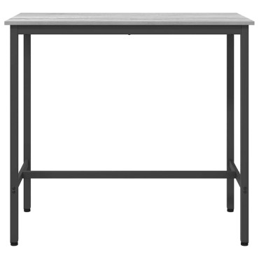 vidaXL τραπέζι Γκρίζο Σονομα 100x50x90,5 εκ