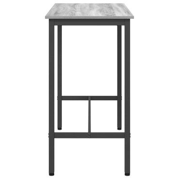 vidaXL τραπέζι Γκρίζο Σονομα 100x50x90,5 εκ