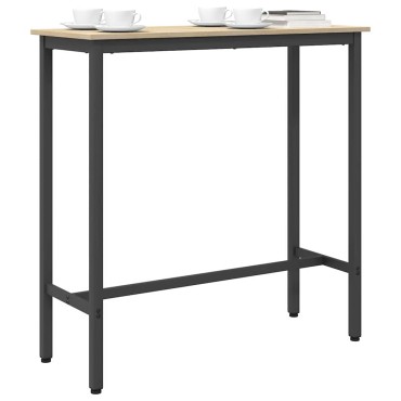 vidaXL τραπέζι Δρύς Sonoma 100x40x100,5 εκ
