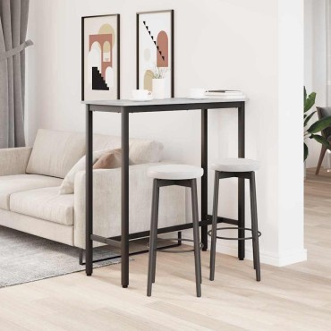 vidaXL τραπέζι Γκρίζο Σονομα 100x40x100,5 εκ