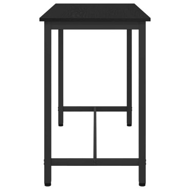 vidaXL τραπέζι Μαύρη Οξυά 100x50x76,5cm