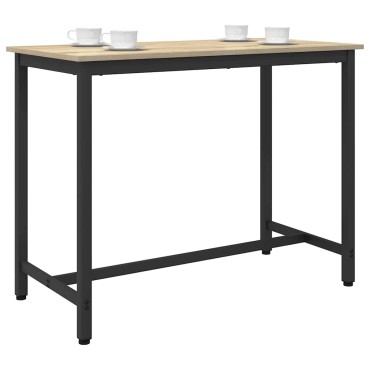 vidaXL τραπέζι Δρύς Sonoma 100x50x76,5cm