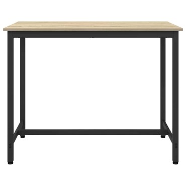 vidaXL τραπέζι Δρύς Sonoma 100x50x76,5cm