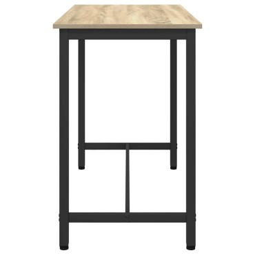 vidaXL τραπέζι Δρύς Sonoma 100x50x76,5cm