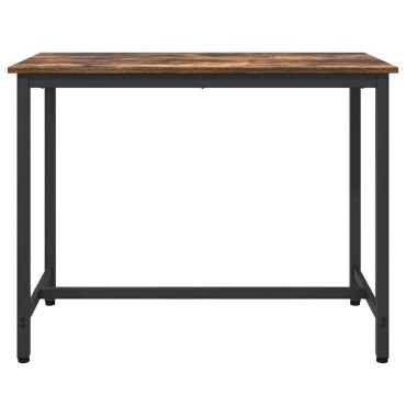 vidaXL τραπέζι Καπνιστό Δρύς 100x50x76,5cm
