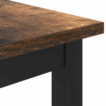 vidaXL τραπέζι Καπνιστό Δρύς 100x50x76,5cm