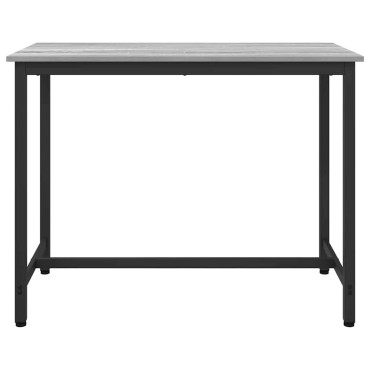 vidaXL τραπέζι Γκρίζο Σονομα 100x50x76,5cm