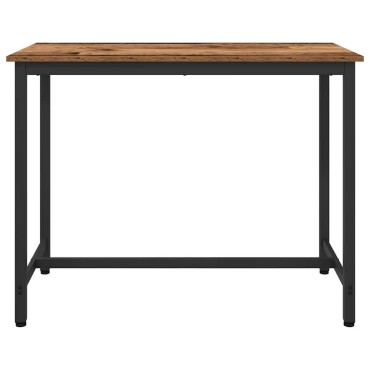 vidaXL τραπέζι Παλιό ξύλο 100x50x76,5cm